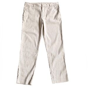 Classic Women's Cream Straight-Leg Pants
